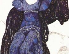 bakst narcisse the-nymph-echo 1911. , 