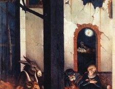 BALDUNG GRIEN Hans Nativity.  Grien, 