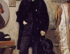 Portrait of Giuseppe Abbati 1865. Boldini, 