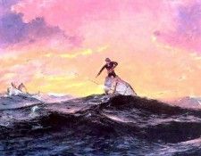 gentle breezes csg054 fisherman at dawn. ,  