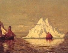 Ships and Iceberg. , 