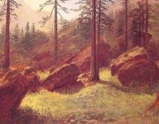 Wooded Landscape. , 