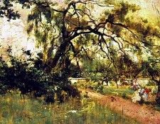 Parco con Figure Femminili. Boldini, 