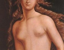 BALDUNG GRIEN Hans Eve detail.  Grien, 