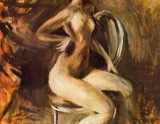 Nudino Scattante. Boldini, 