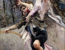 Il Bimbo col Cerchio. Boldini, 