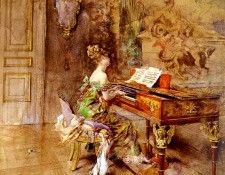 La Pianista The Lady Pianist. Boldini, 