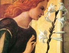 Angel announcing EUR. , 