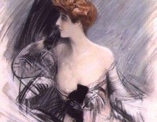 Portrait of Sarah Bernhardt. Boldini, 