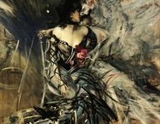 Spanish Dancer at the Moulin Rouge 1905. Boldini, 