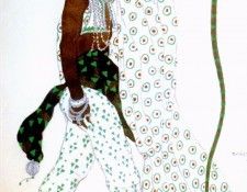 bakst le-dieu-bleu a-pilgrim 1912. , 