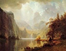 Bierstadt Albert In the Mountains. , 