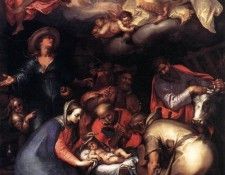 BLOEMAERT Abraham Adoration Of The Shepherds. Bloemaert, 
