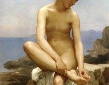 WilliamBouguereau TheBather 1879Large . ,  