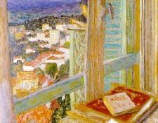 Bonnard La fenetre, 1925, 108.6 x 88.6 cm. , 