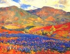 bischoff spring flowers, san fernando valley c1925. , 