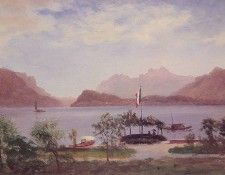 Italian Lake Scene. , 
