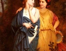 Bouguereau Elizabeth Jane Gardner Philomela And Procne. ,   