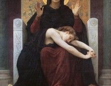 Bouguereau Vierge consolatrice. ,  