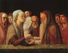 BELLINI,G. THE PRESENTATION AT THE TEMPLE, APPROX. 1459, GAL. , 