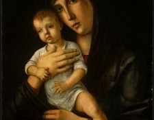 BELLINI,G. MADONNA AND CHILD, C. 1475, NGW. , 