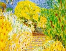BONNARD LESCALIER DU JARDIN (THE GARDEN STEPS) 1940 PRIVATE. , 