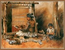 cr TonyBegay-The Weaver. Begay, 