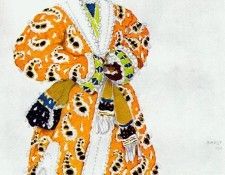 bakst le dieu bleu a-young-rajah 1911. , 
