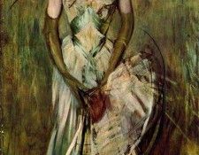 Ritrato do la Contessa de Leusse. Boldini, 