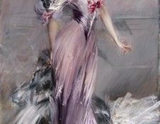 Boldini Giovanni Portrait of Mrs. Howard Johnston. Boldini, 