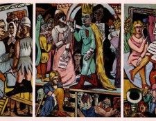 Beckmann,Max The actors, 1942, Fogg Museum, Cambridge, Massa. , 