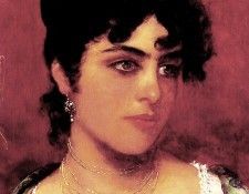 Young Italian Beauty. Blaas,  