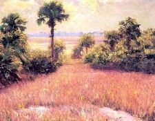 gentle breezes csg045 early back country scene. ,  