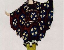 bakst daphnis et chloe costume 1912. , 