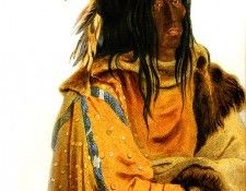 Tna 0033 Mehkskeme-Sukahs Blackfoot Chief KarlBodmer, 1833 sqs. , 