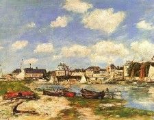 BOUDIN - TROUVILLE, 1864. , 