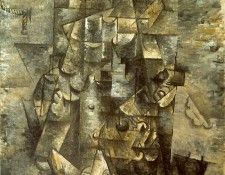 Braque Man with a Guitar, 1911. MOMA NY. , 