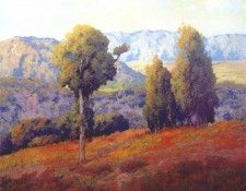 braun southern california hills 1914. , 