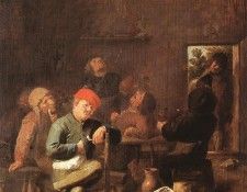 BROUWER Adriaen Peasants Smoking And Drinking. , 