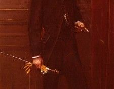 Beraud Jean Portrait D-Un Homme Elegant.  