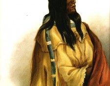 Tna 0029 Woman of the Snake-Tribe KarlBodmer, 1832 sqs. , 