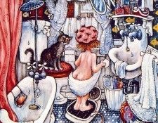 lrs Bell Bill Bathroom Girl. , 