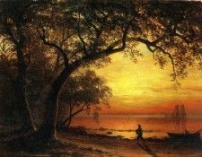 Bierstadt Albert Island of New Providence. , 