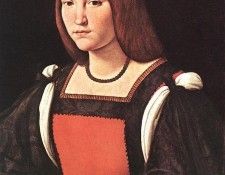 Boltraffio Giovanni Antonio Portrait of a Young Woman MLN. Boltraffio,  