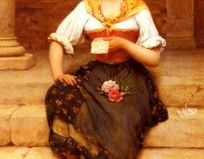 Blaas Eugene de The Love Letter. Blaas,  