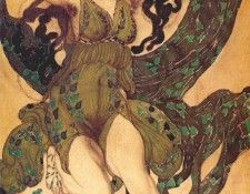 bakst narcisse a-nymph 1911. , 