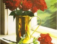 BuerBarbara-RedRoses-BrassContainer-sj. Buer,  R