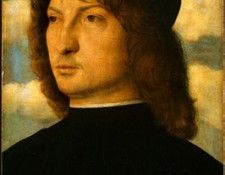 BELLINI,G. PORTRAIT OF A VENETIAN GENTLEMAN NGW. , 