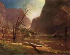 Bierstadt Albert Hatch Hatchy Valley Califrnia. , 