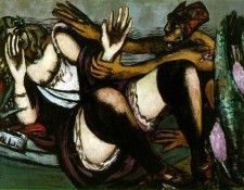 Beckmann,Max Afternoon, 1946, 89.5x133.5 cm, Museum am Ostwa. , 
